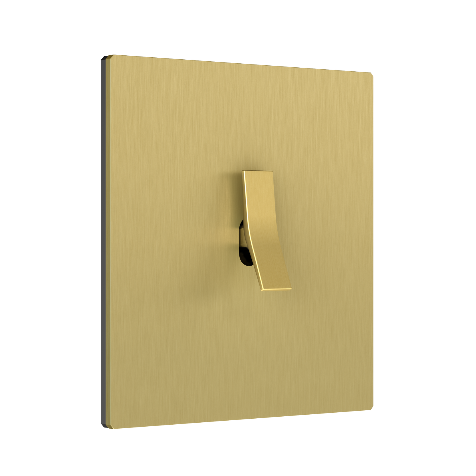 Bridge Switch in Brushed Golden Brass