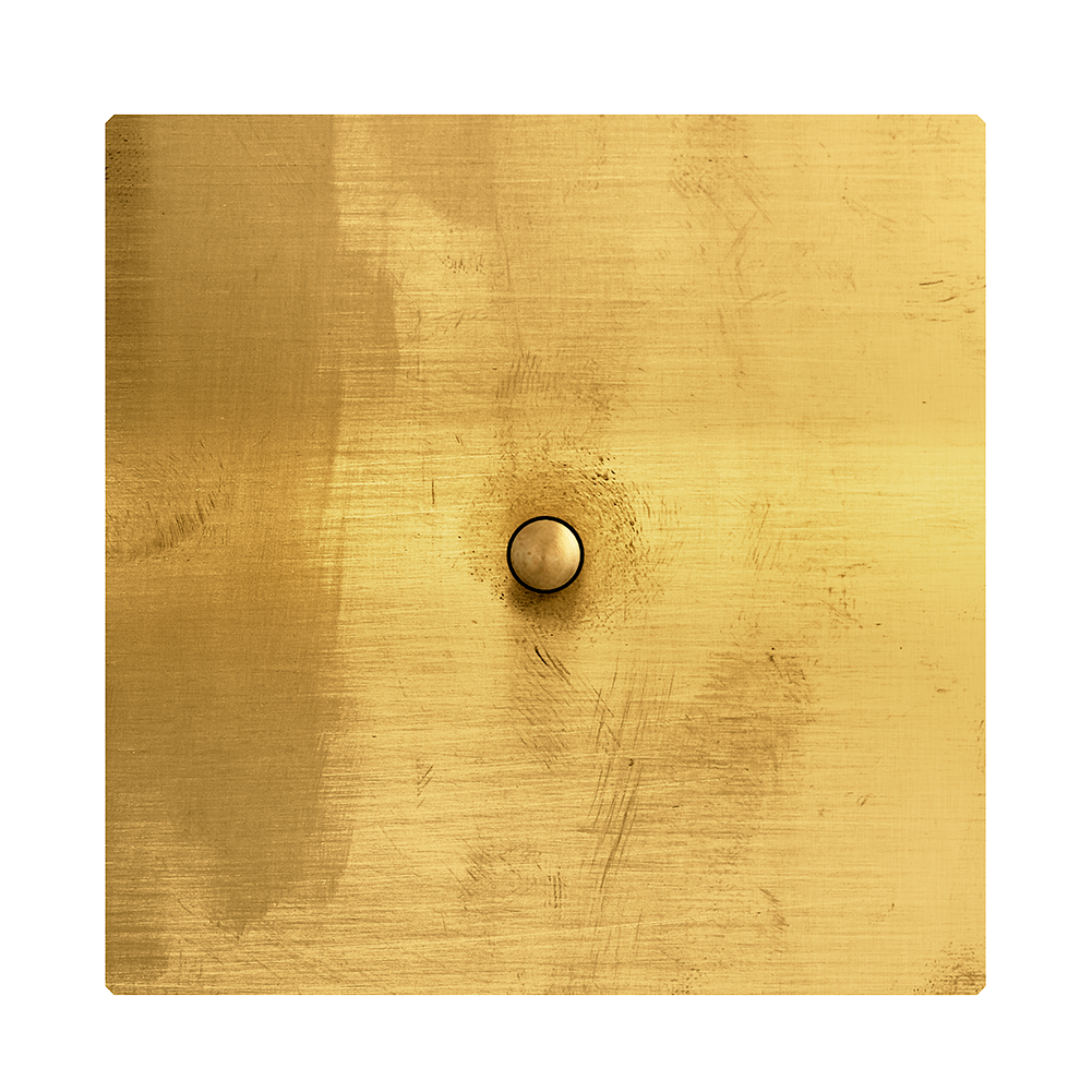 More Switch in Soft polished brass