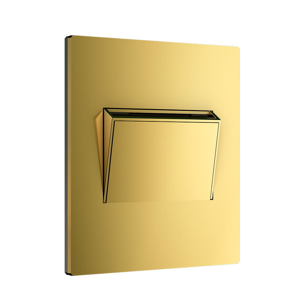 5.1 and Bridge Hotel Key Card Scanner in Brass