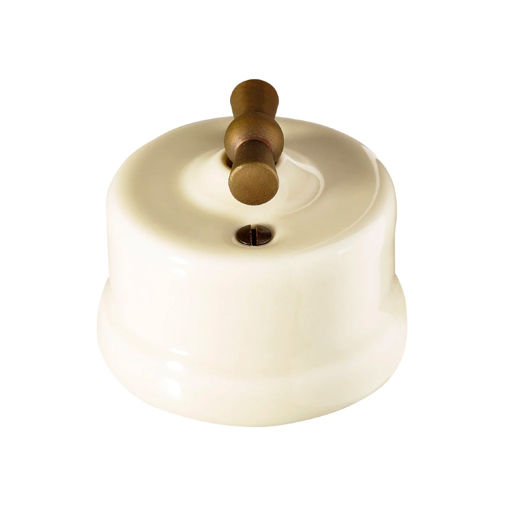 Garby Switch in Off-White Porcelain